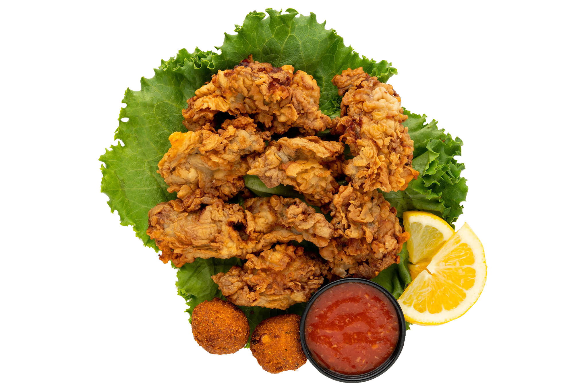 Order Fried Oyster Basket food online from Jefferson's Brentwood store, Brentwood on bringmethat.com