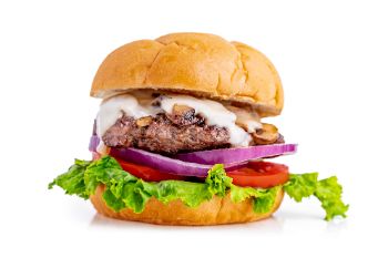 Order Mushroom Swiss Burger food online from Jefferson's Brentwood store, Brentwood on bringmethat.com